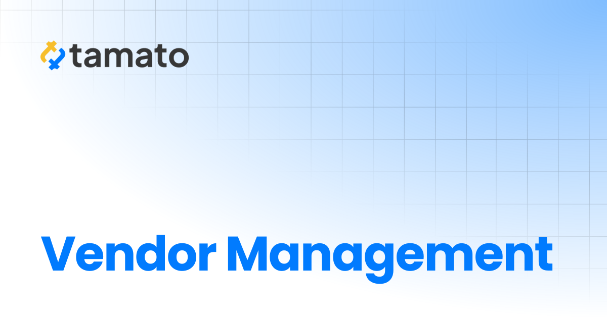 Vendor Management | tamato Documentation